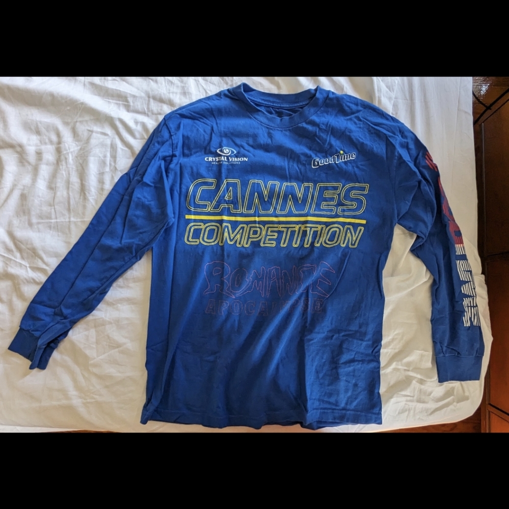 Know Wave Cannes Competition "Good Time" Longsleeve T-Shirt, L, Royal Blue
